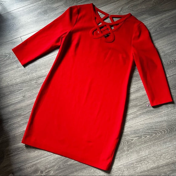 Diane von furstenburg Carmen dress in poppy. - Picture 6 of 16